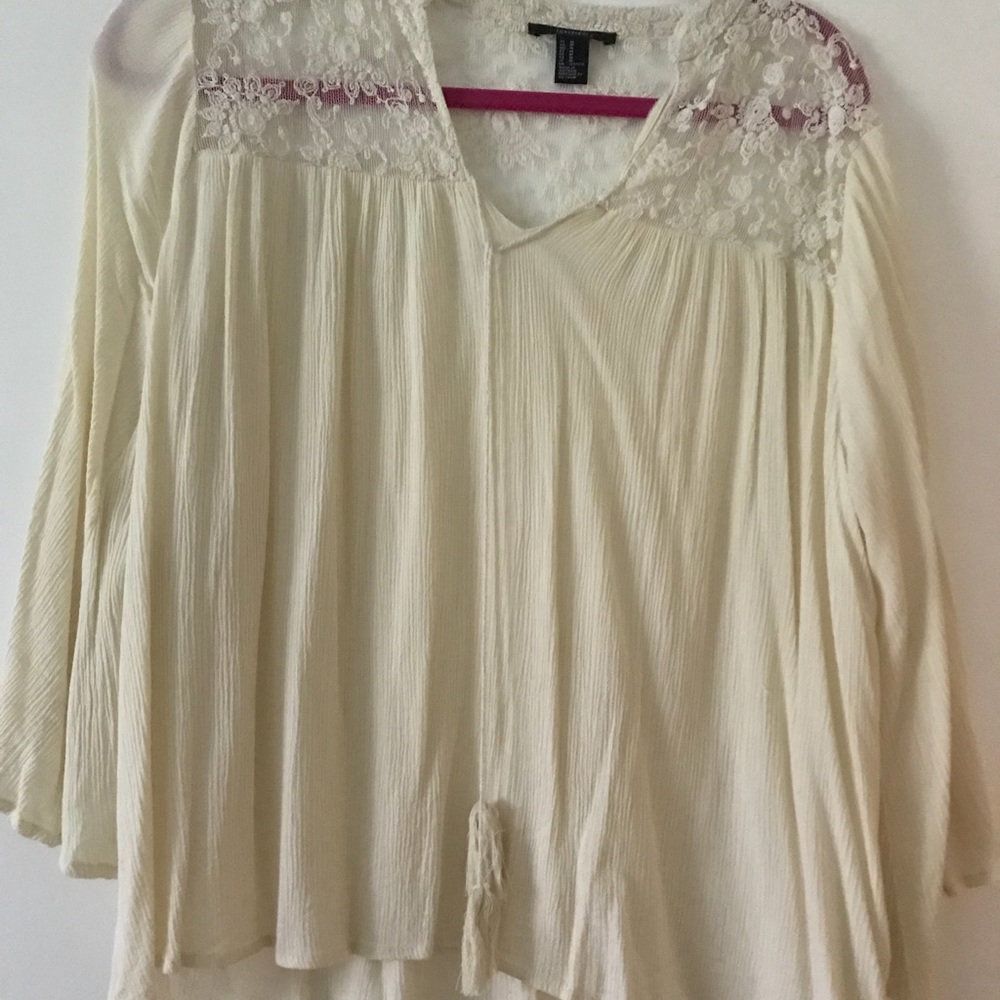 Forever 21 peasant top
